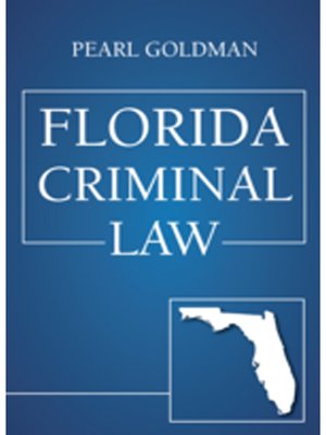 cover image of Florida Criminal Law